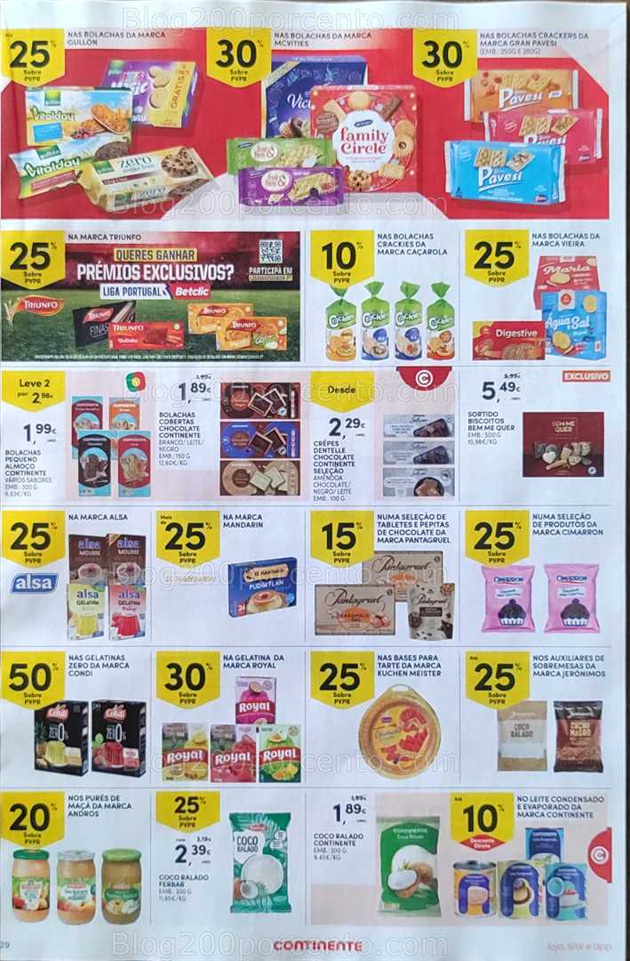 Antevisão Folheto CONTINENTE Promoções de 18 a 24 novembro