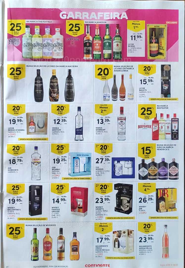 Antevisão Folheto CONTINENTE Promoções de 18 a 24 novembro