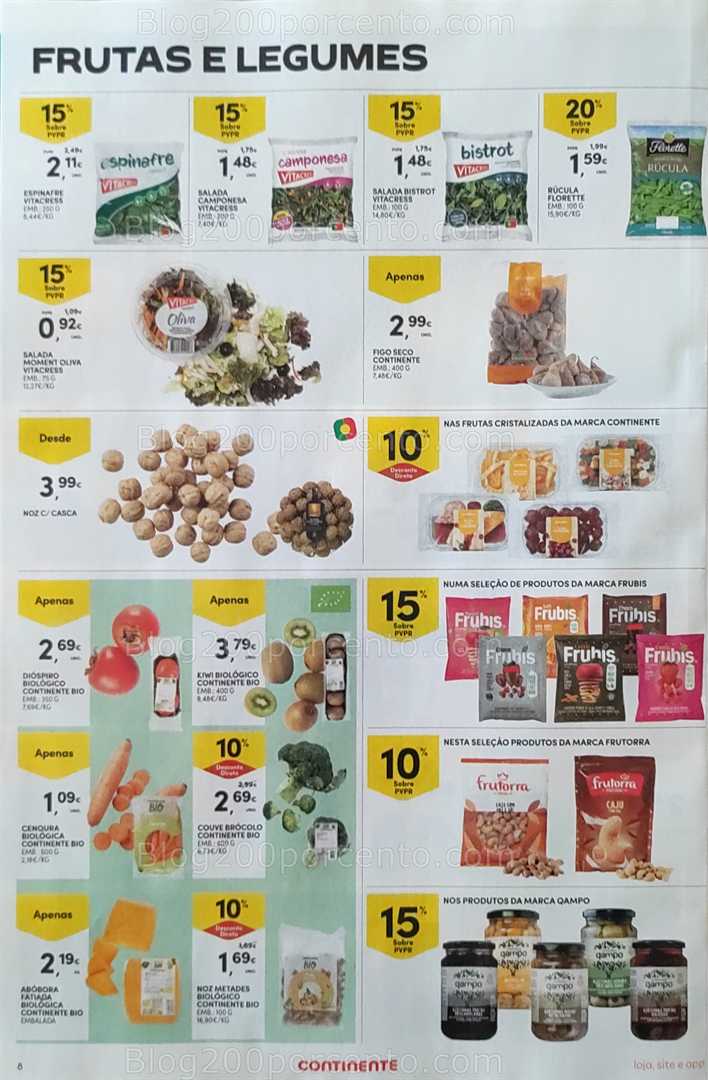 Antevisão Folheto CONTINENTE Promoções de 18 a 24 novembro