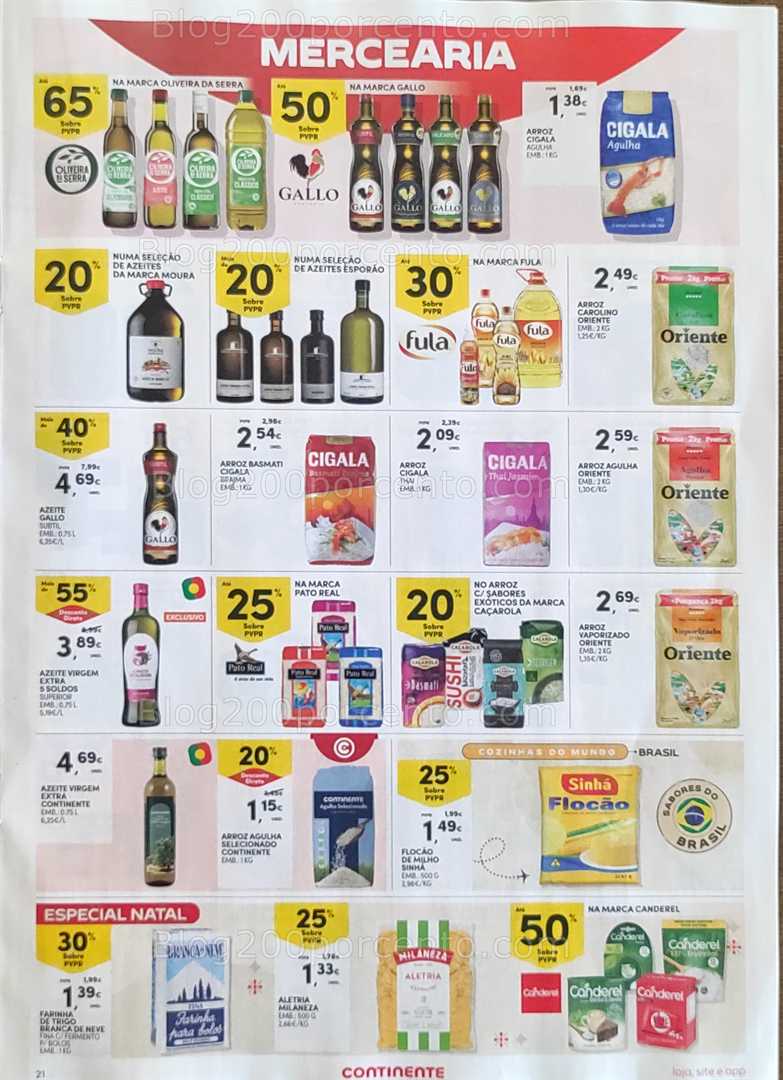 Antevisão Folheto CONTINENTE Promoções de 25 novembro a 1 dezembro