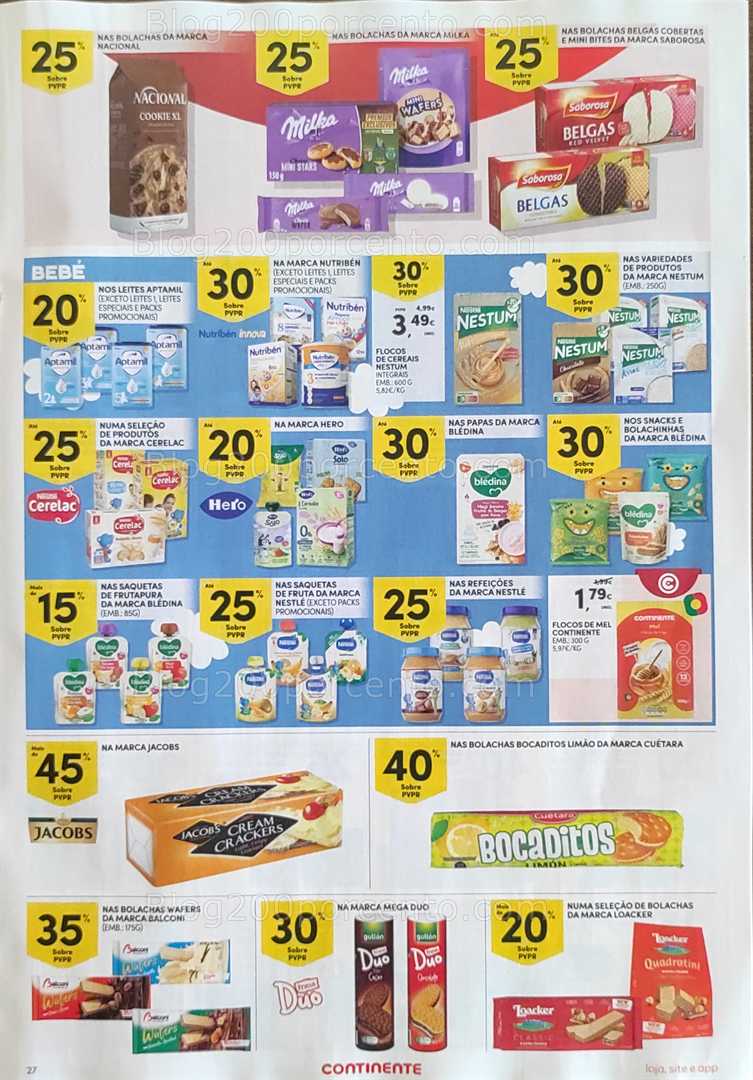 Antevisão Folheto CONTINENTE Promoções de 25 novembro a 1 dezembro