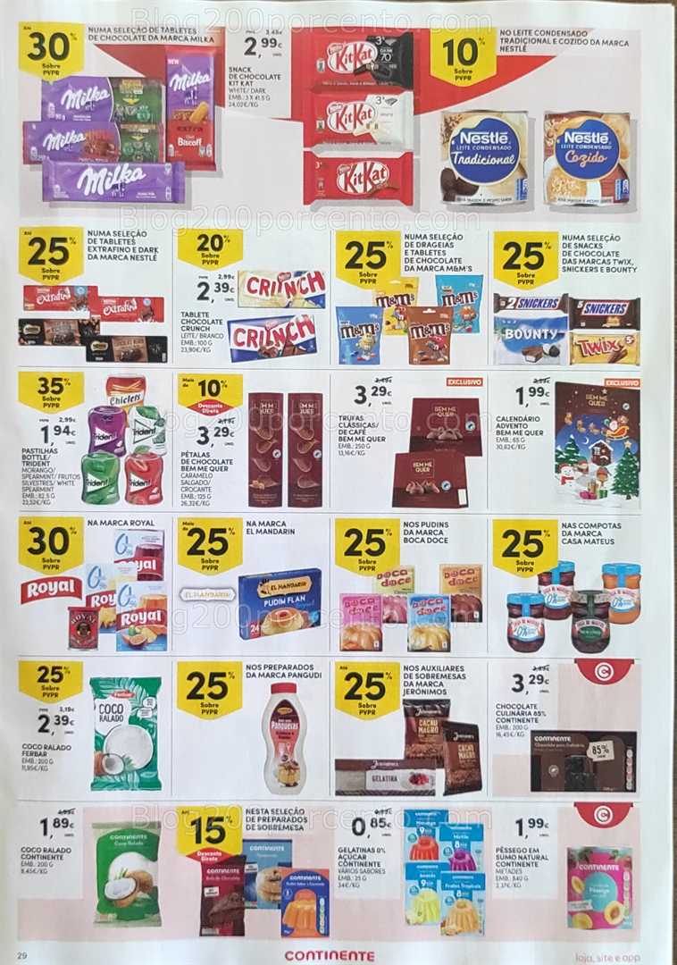Antevisão Folheto CONTINENTE Promoções de 25 novembro a 1 dezembro