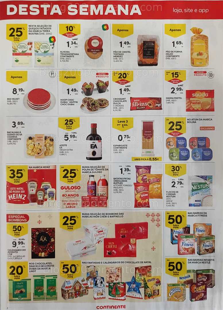 Antevisão Folheto CONTINENTE Promoções Fim de Semana - 21 a 24 novembro