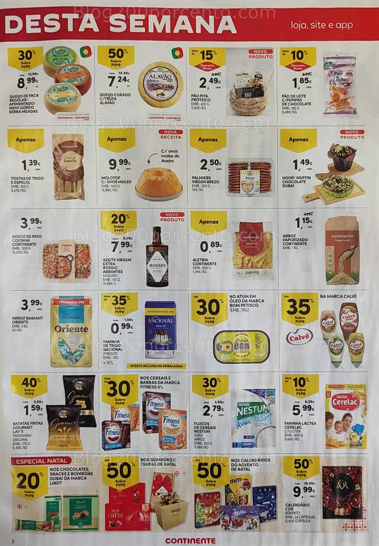 Antevisão Folheto CONTINENTE Promoções Fim de Semana - 28 novembro a 1 dezembro