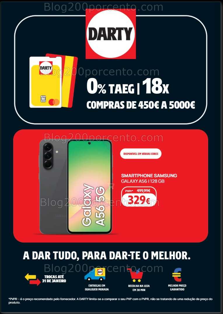 Antevisão Folheto DARTY Black Friday Promoções de 26 novembro a 1 dezembro