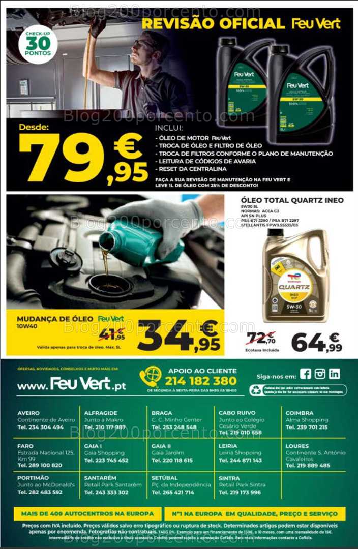 Antevisão Folheto FEU VERT Black Friday - 13 novembro a 3 dezembro
