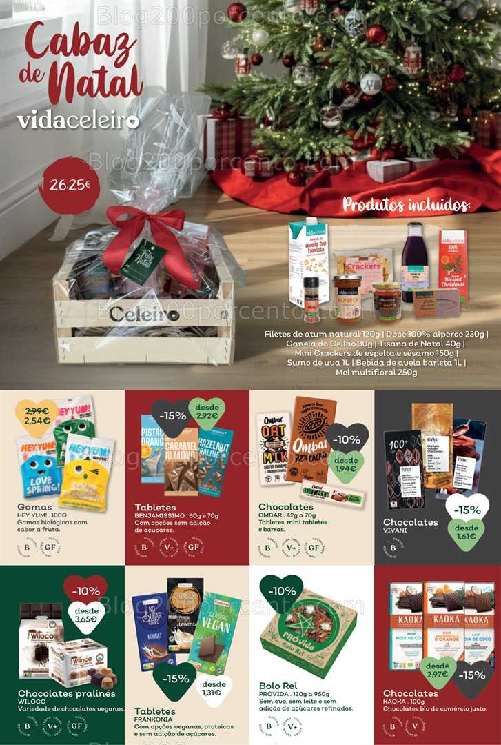 Antevisão Folheto CELEIRO Natal Promoções de 14 novembro a 31 dezembro