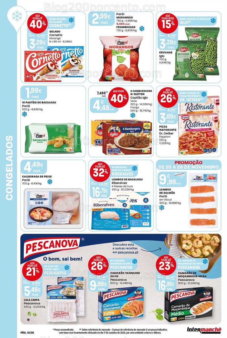 Antevisão Folheto INTERMARCHÉ Contact Promoções de 20 a 26 novembro