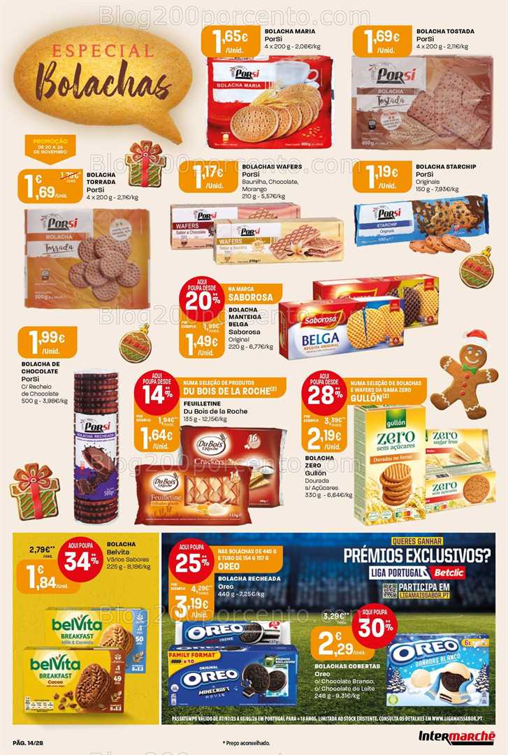 Antevisão Folheto INTERMARCHÉ Contact Promoções de 20 a 26 novembro