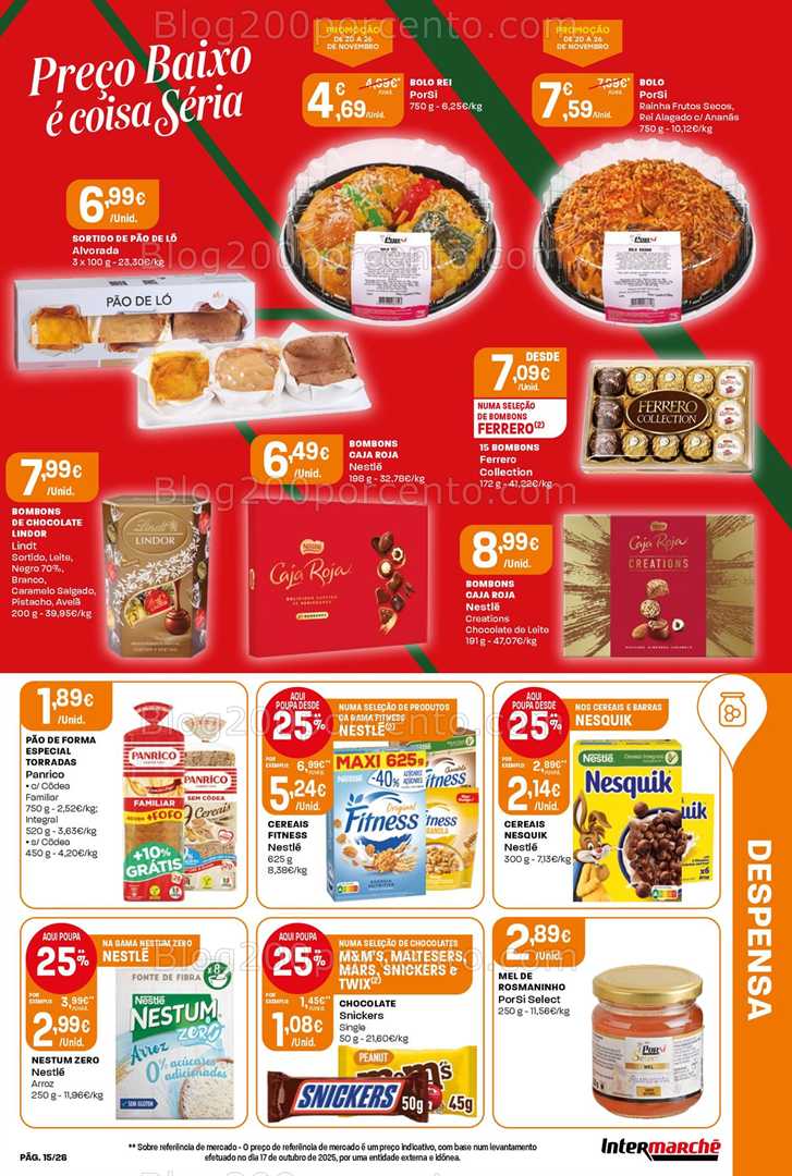 Antevisão Folheto INTERMARCHÉ Contact Promoções de 20 a 26 novembro