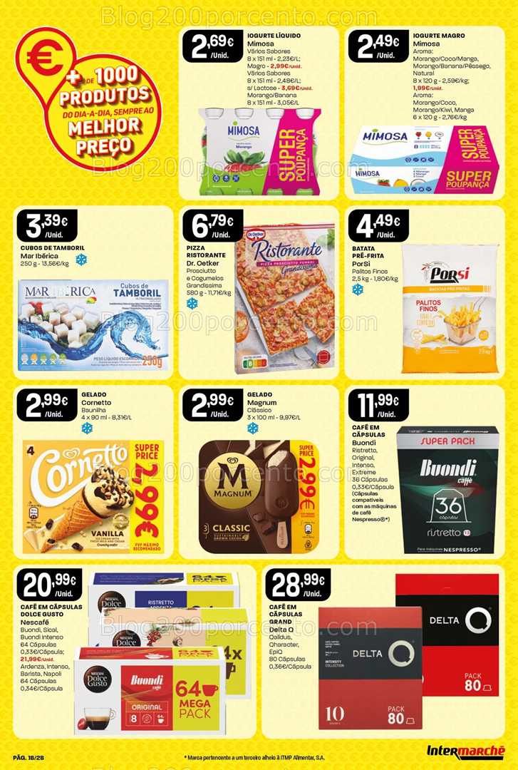 Antevisão Folheto INTERMARCHÉ Contact Promoções de 20 a 26 novembro