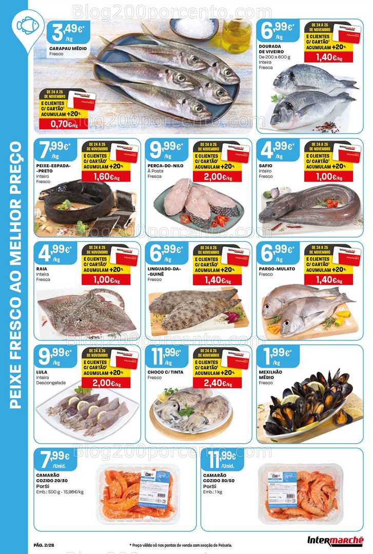 Antevisão Folheto INTERMARCHÉ Contact Promoções de 20 a 26 novembro