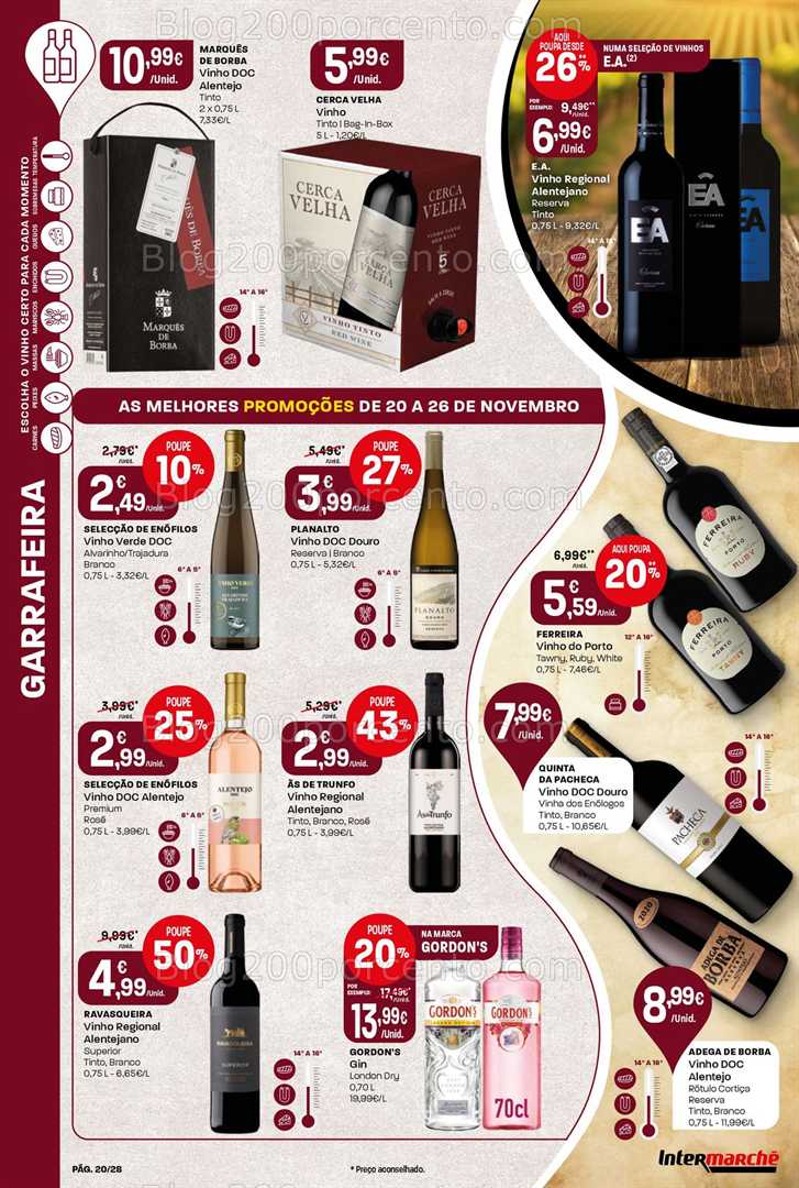Antevisão Folheto INTERMARCHÉ Contact Promoções de 20 a 26 novembro