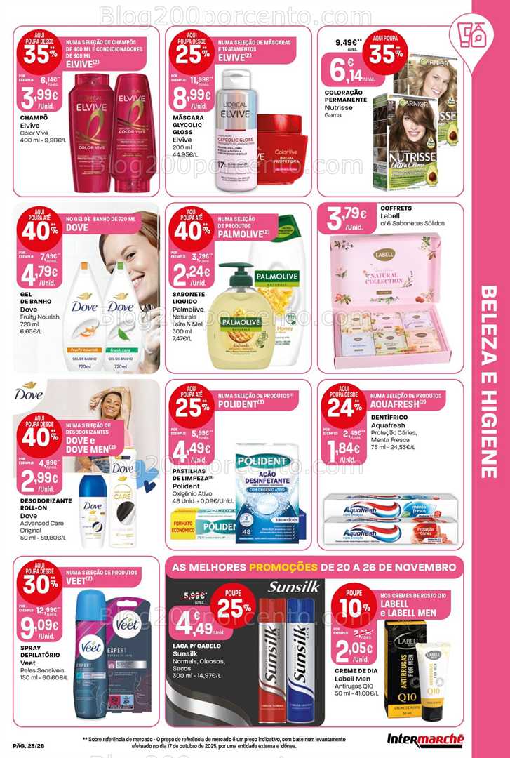 Antevisão Folheto INTERMARCHÉ Contact Promoções de 20 a 26 novembro