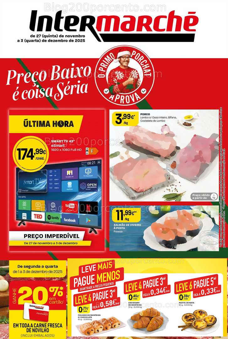 Antevisão Folheto INTERMARCHÉ Contact Promoções de 27 novembro a 3 dezembro