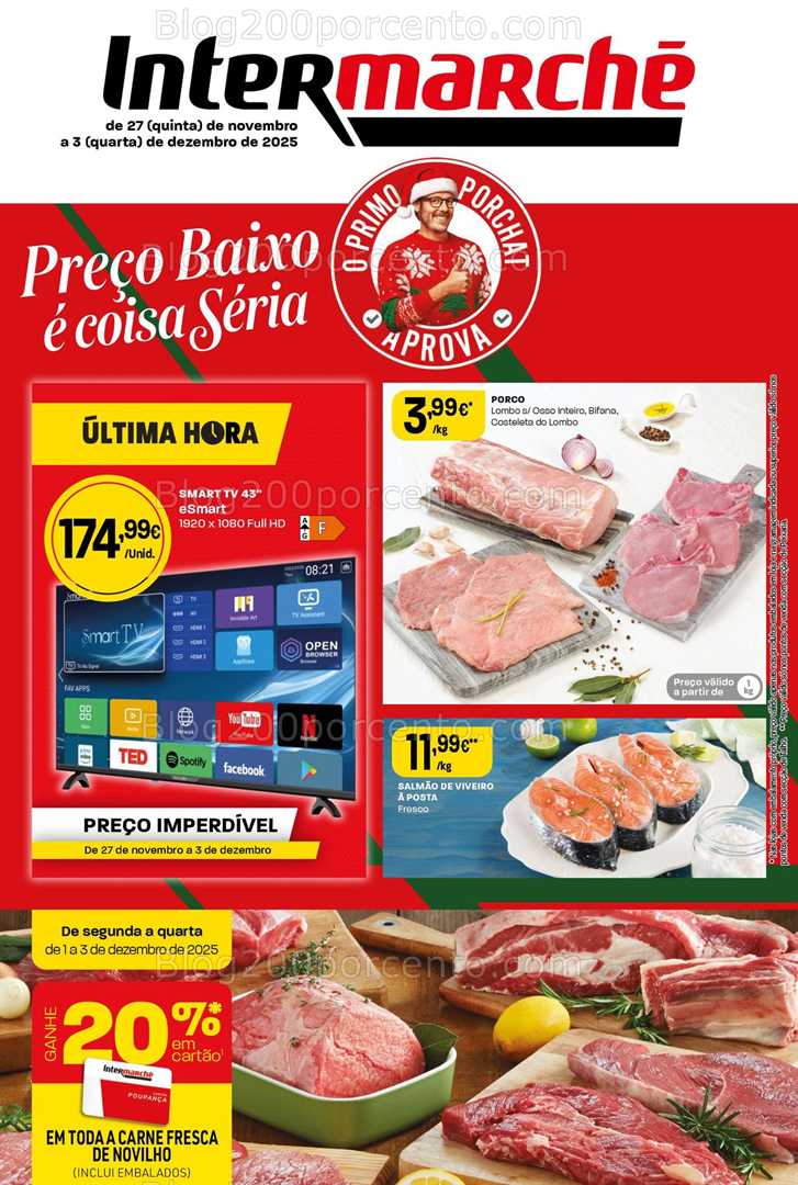 Antevisão Folheto INTERMARCHÉ Contact Promoções de 27 novembro a 3 dezembro