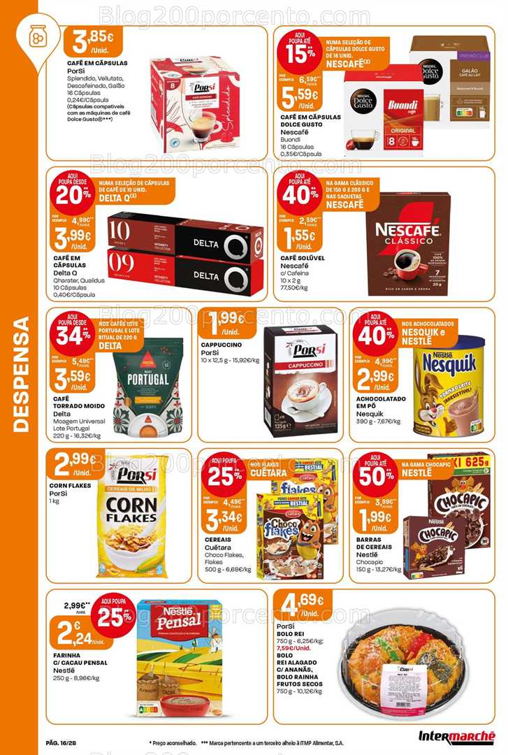 Antevisão Folheto INTERMARCHÉ Contact Promoções de 27 novembro a 3 dezembro