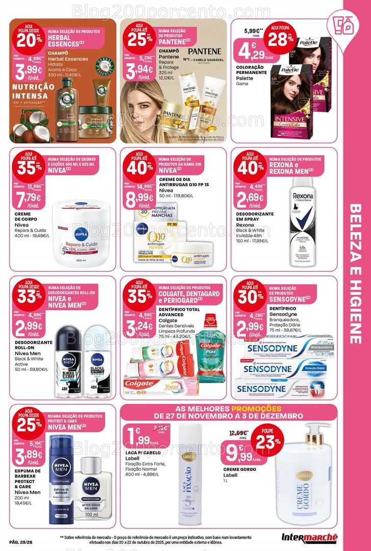 Antevisão Folheto INTERMARCHÉ Contact Promoções de 27 novembro a 3 dezembro