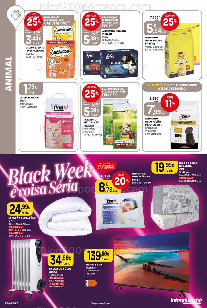 Antevisão Folheto INTERMARCHÉ Contact Promoções de 27 novembro a 3 dezembro