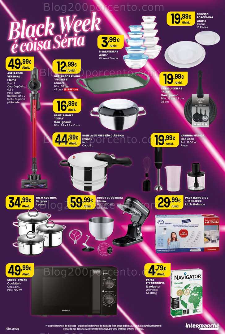 Antevisão Folheto INTERMARCHÉ Contact Promoções de 27 novembro a 3 dezembro