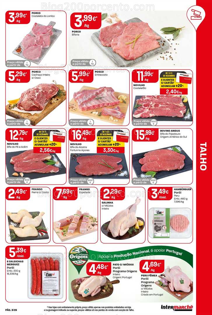 Antevisão Folheto INTERMARCHÉ Contact Promoções de 27 novembro a 3 dezembro