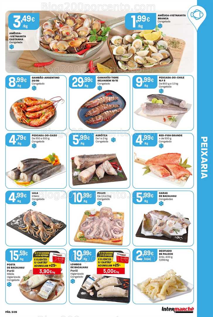 Antevisão Folheto INTERMARCHÉ Contact Promoções de 27 novembro a 3 dezembro