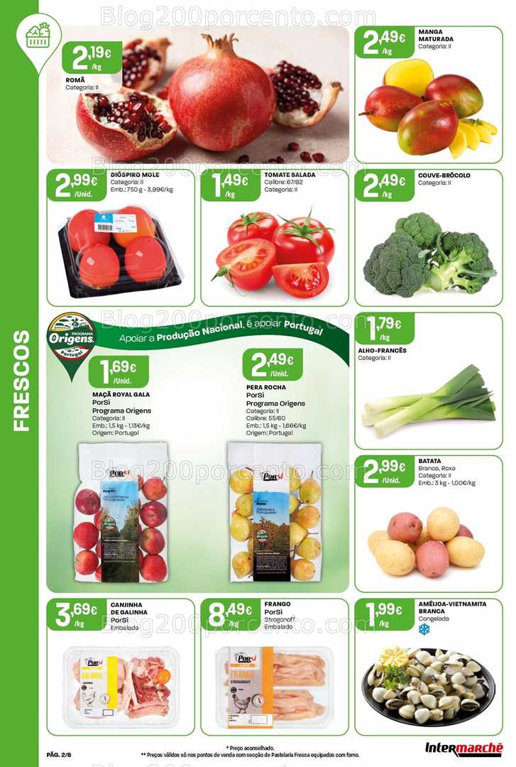 Antevisão Folheto INTERMARCHÉ Promoções de 20 a 26 novembro