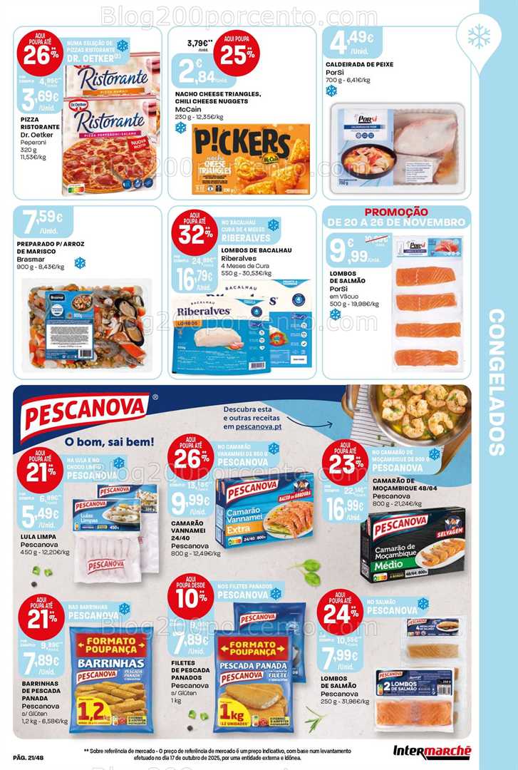 Antevisão Folheto INTERMARCHÉ Super Promoções de 20 a 26 novembro