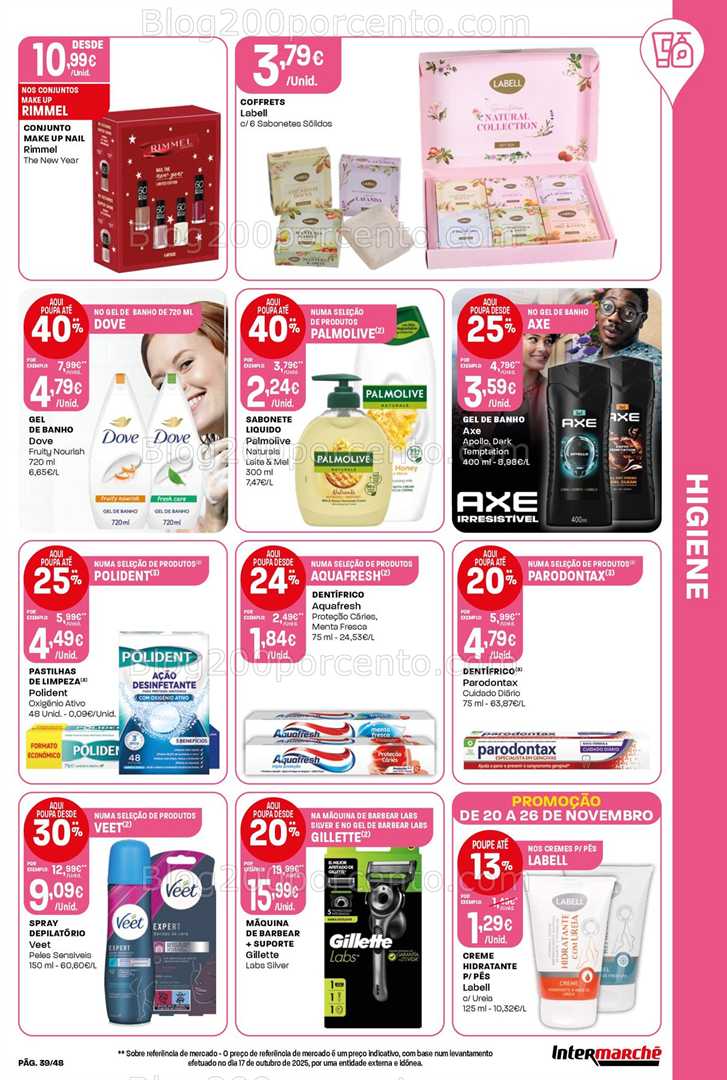 Antevisão Folheto INTERMARCHÉ Super Promoções de 20 a 26 novembro