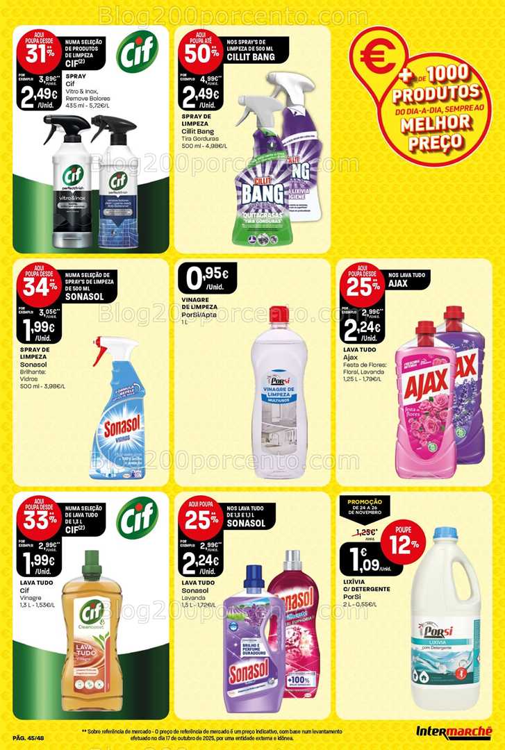 Antevisão Folheto INTERMARCHÉ Super Promoções de 20 a 26 novembro