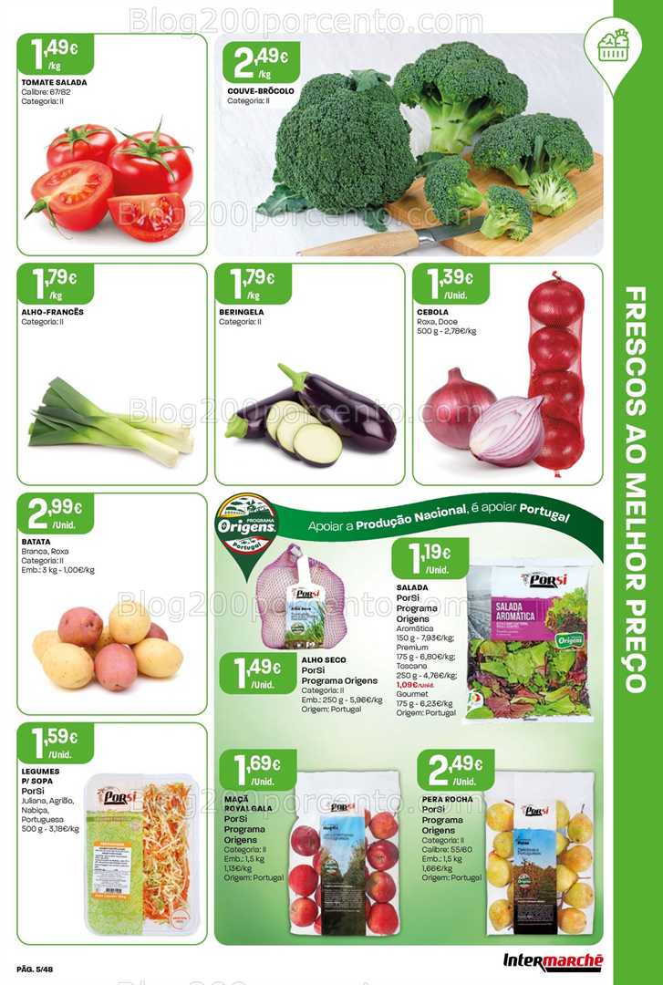 Antevisão Folheto INTERMARCHÉ Super Promoções de 20 a 26 novembro