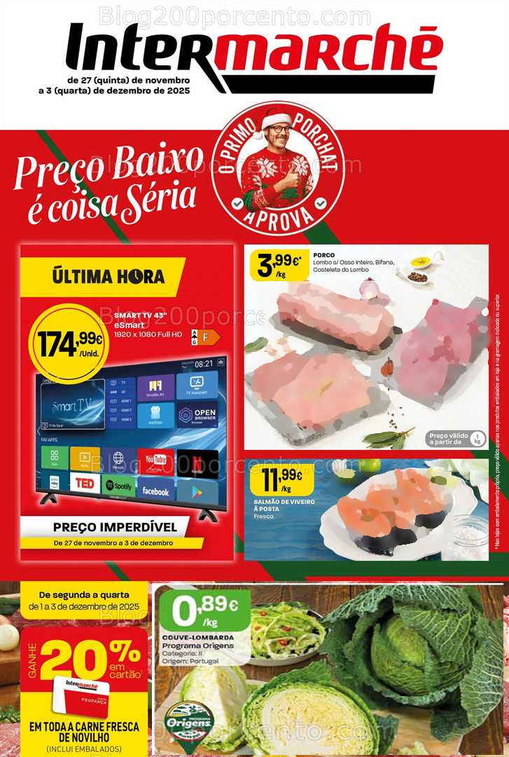 Antevisão Folheto INTERMARCHÉ Super Promoções de 27 novembro a 3 dezembro