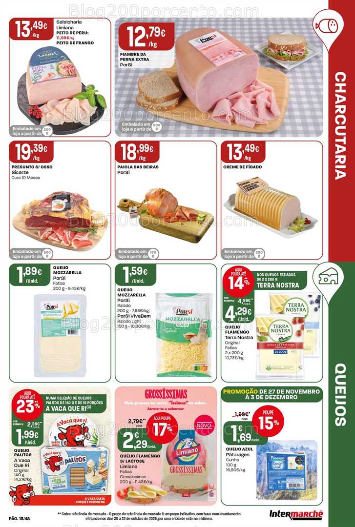 Antevisão Folheto INTERMARCHÉ Super Promoções de 27 novembro a 3 dezembro
