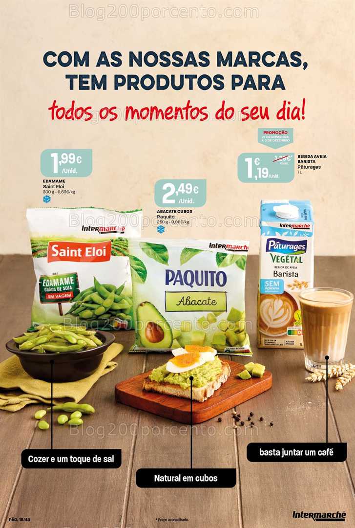Antevisão Folheto INTERMARCHÉ Super Promoções de 27 novembro a 3 dezembro