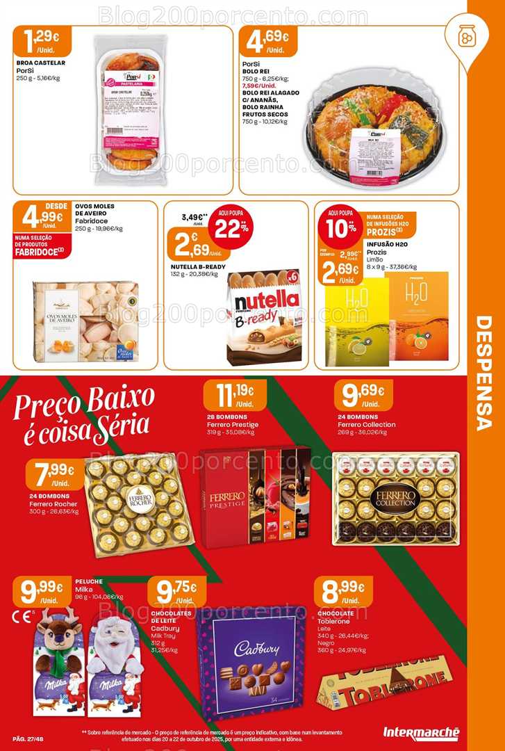 Antevisão Folheto INTERMARCHÉ Super Promoções de 27 novembro a 3 dezembro