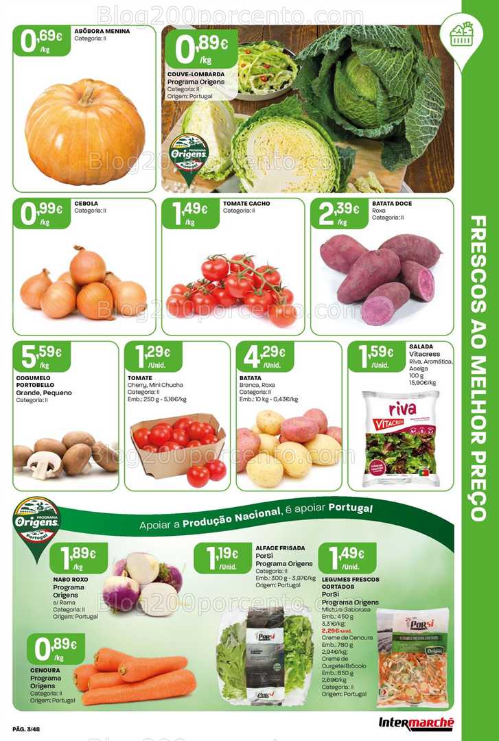 Antevisão Folheto INTERMARCHÉ Super Promoções de 27 novembro a 3 dezembro