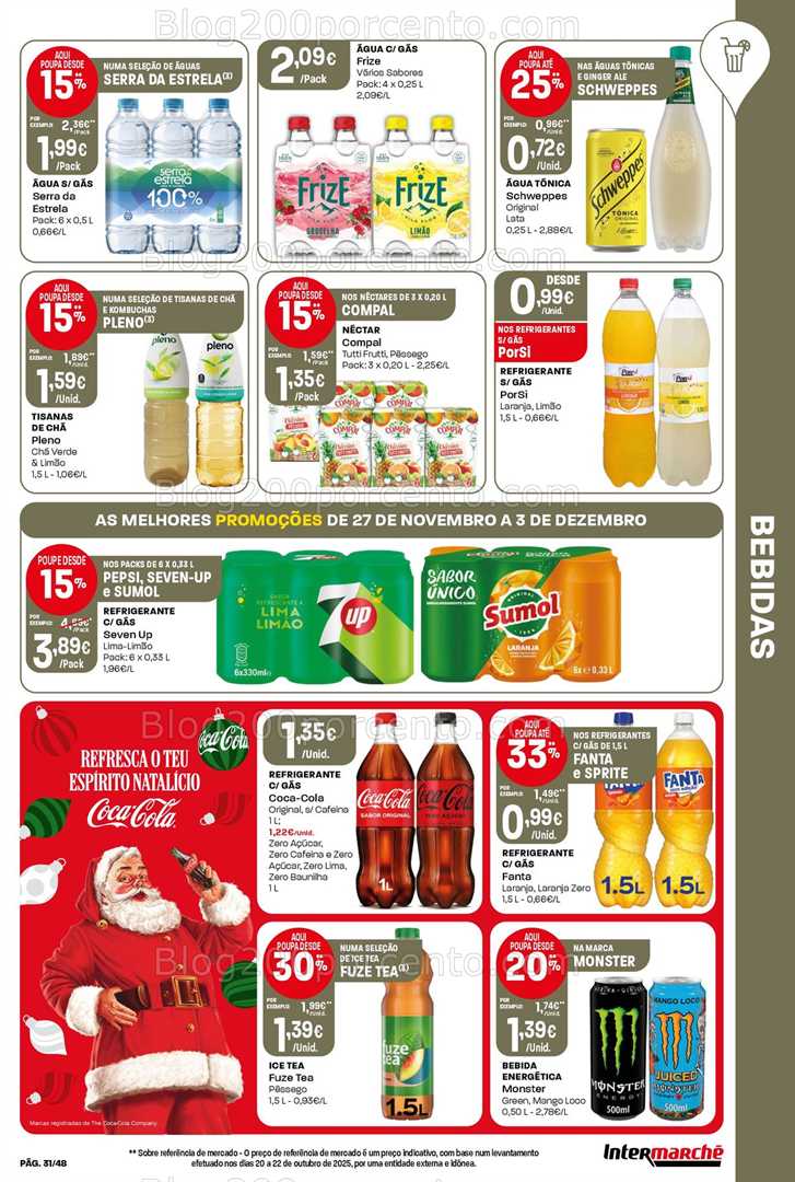 Antevisão Folheto INTERMARCHÉ Super Promoções de 27 novembro a 3 dezembro