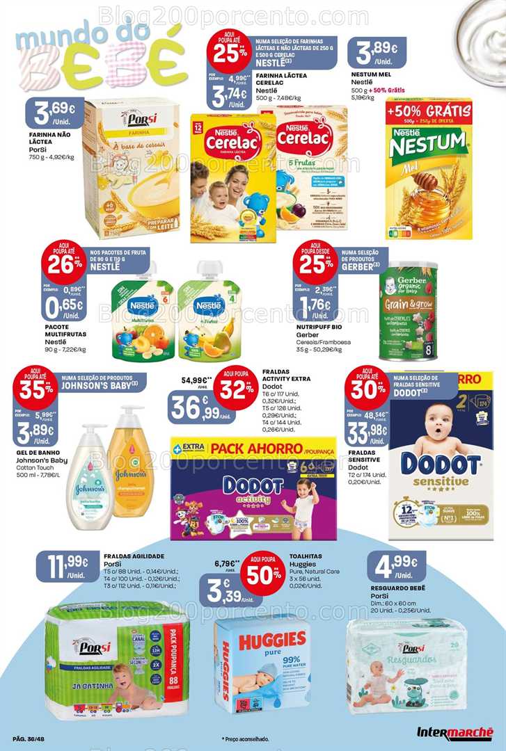 Antevisão Folheto INTERMARCHÉ Super Promoções de 27 novembro a 3 dezembro