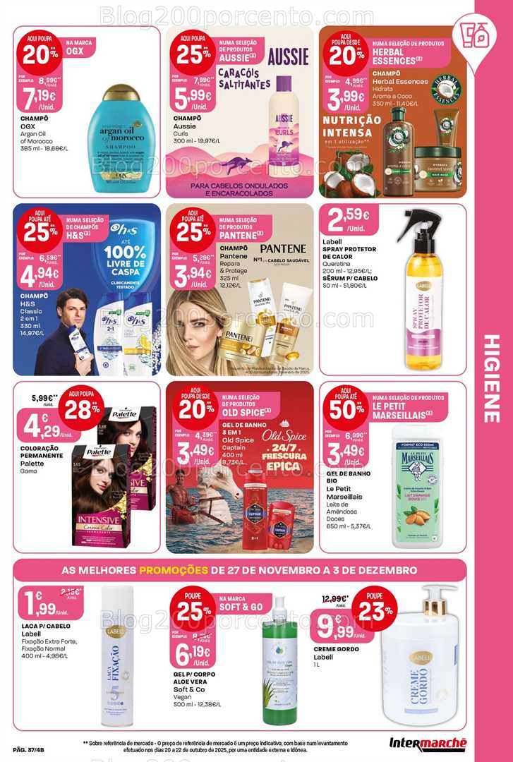 Antevisão Folheto INTERMARCHÉ Super Promoções de 27 novembro a 3 dezembro