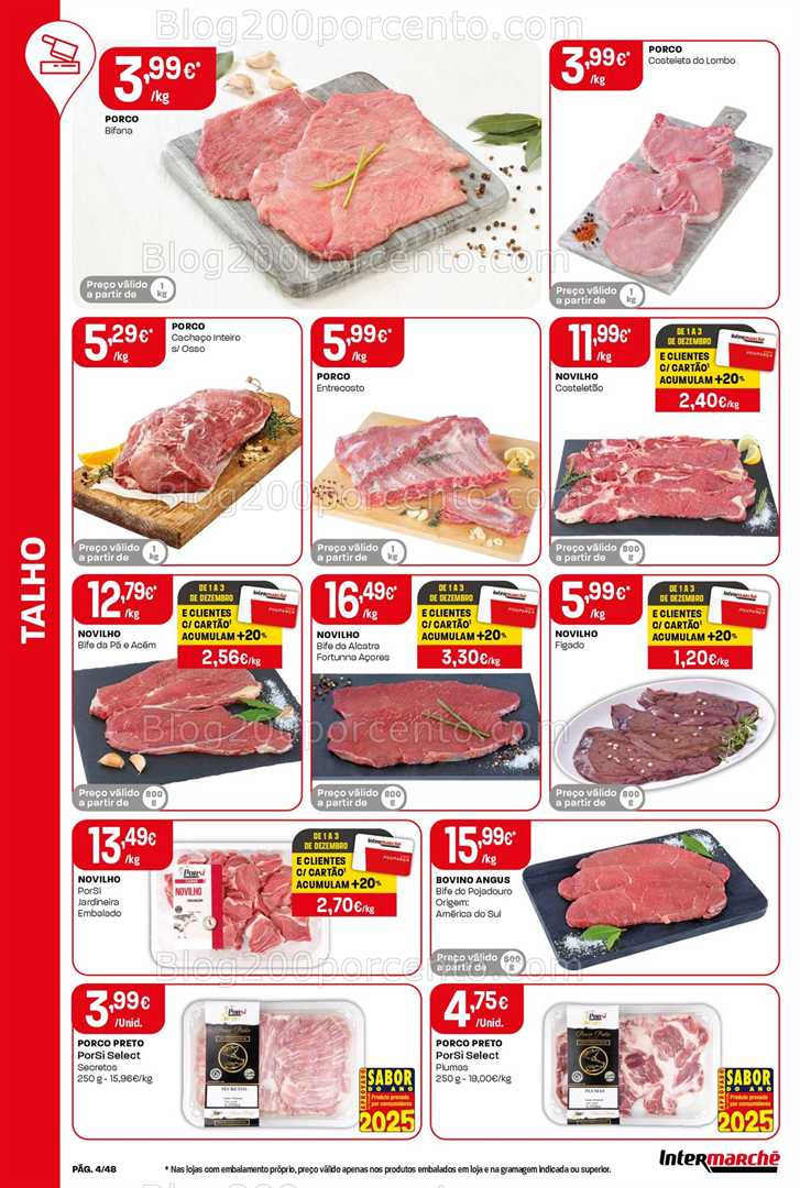 Antevisão Folheto INTERMARCHÉ Super Promoções de 27 novembro a 3 dezembro