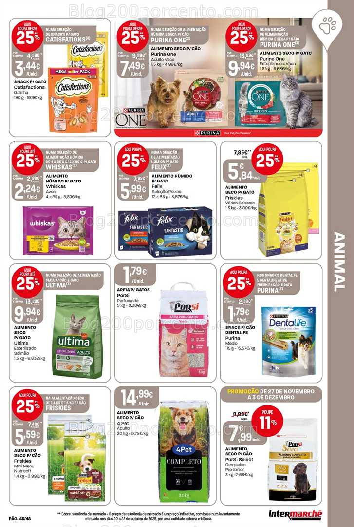 Antevisão Folheto INTERMARCHÉ Super Promoções de 27 novembro a 3 dezembro