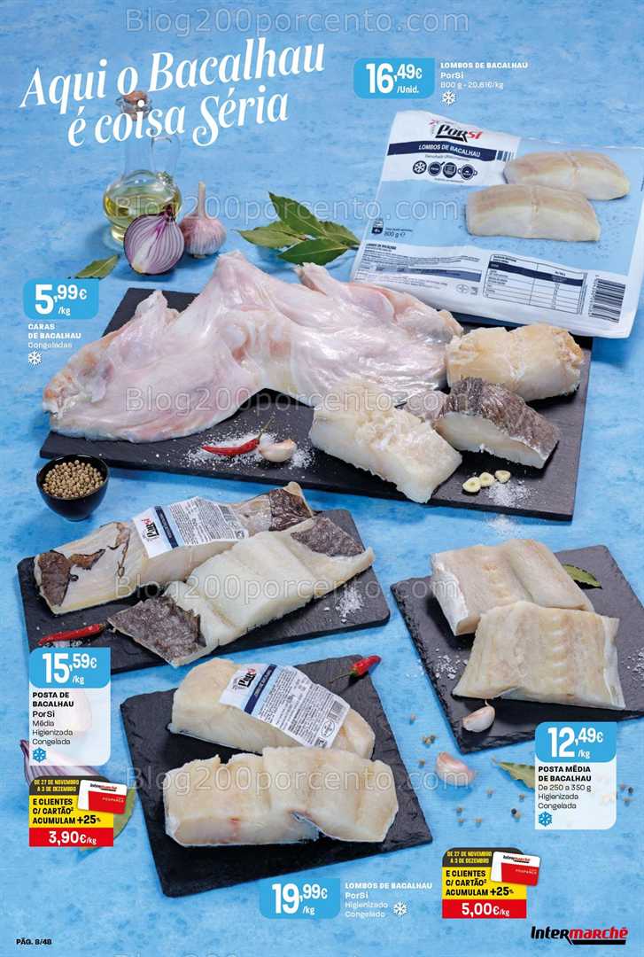 Antevisão Folheto INTERMARCHÉ Super Promoções de 27 novembro a 3 dezembro