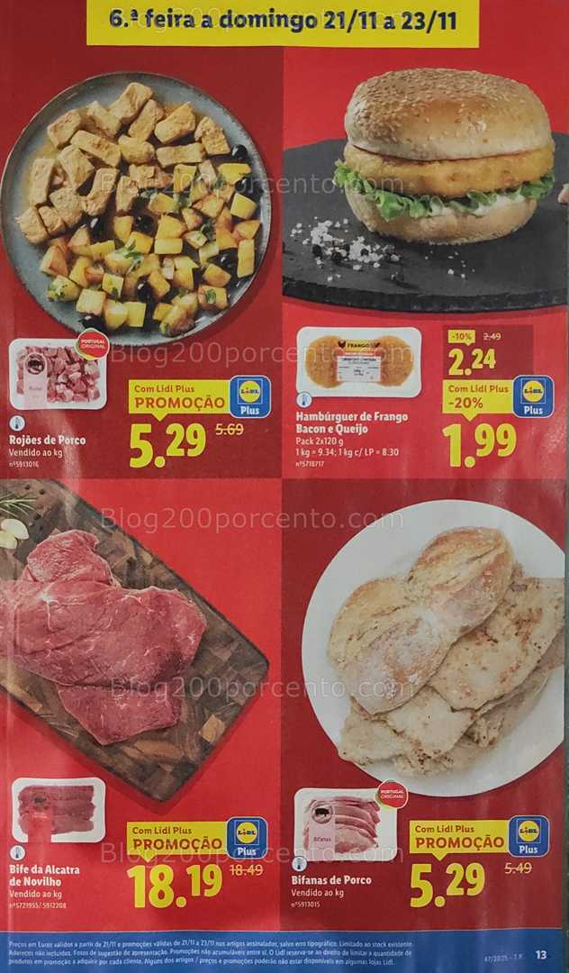 Antevisão Folheto LIDL Promoções de 17 a 23 novembro