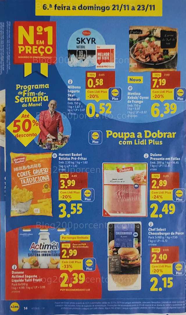 Antevisão Folheto LIDL Promoções de 17 a 23 novembro