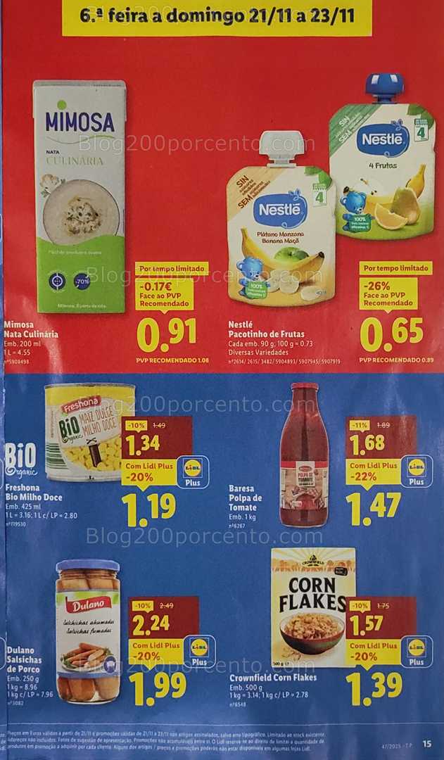 Antevisão Folheto LIDL Promoções de 17 a 23 novembro