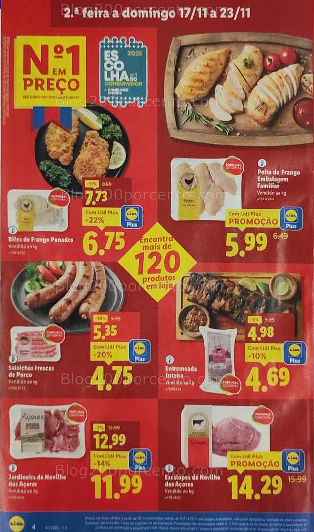 Antevisão Folheto LIDL Promoções de 17 a 23 novembro