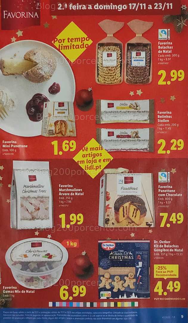 Antevisão Folheto LIDL Promoções de 17 a 23 novembro
