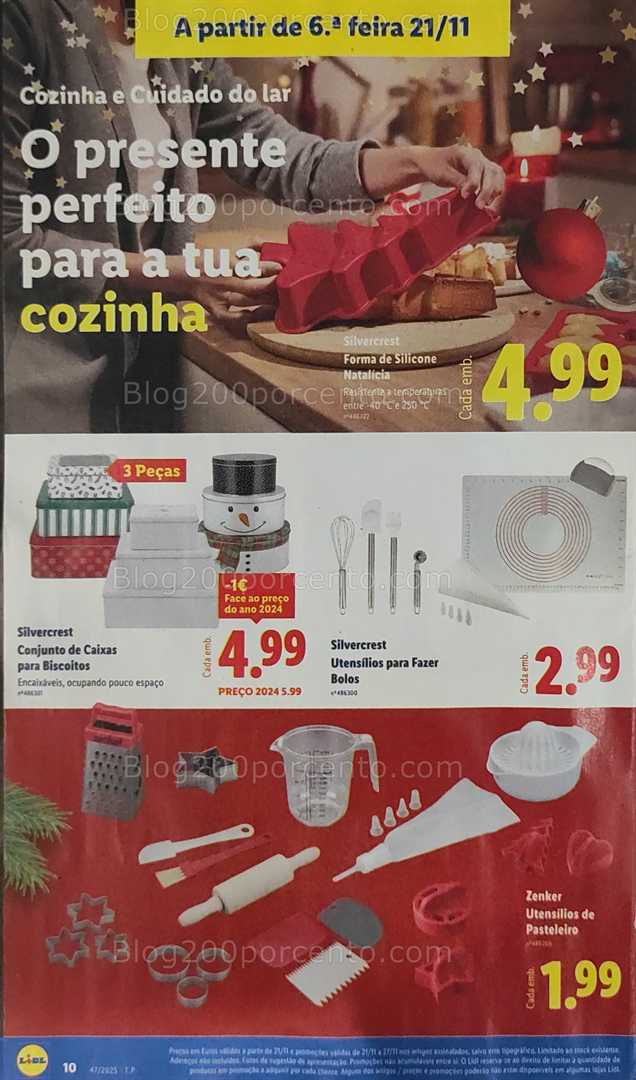 Antevisão Folheto LIDL Bazar Promoções de 17 a 27 novembro
