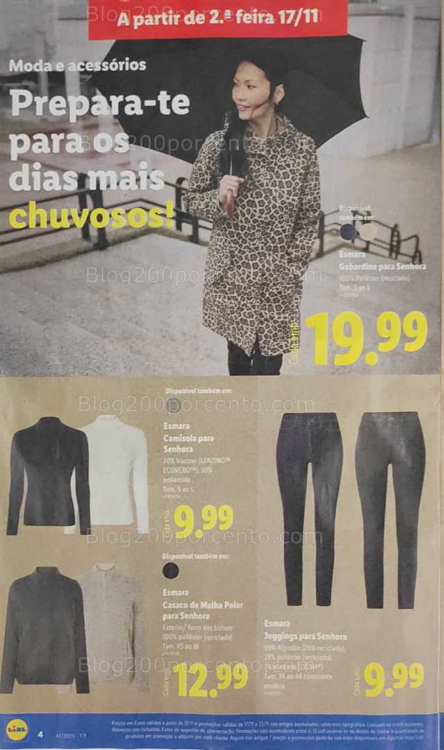 Antevisão Folheto LIDL Bazar Promoções de 17 a 27 novembro