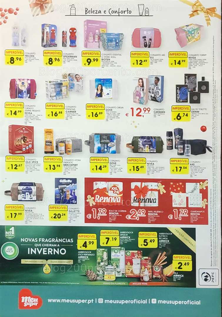 Antevisão Folheto MEU SUPER Promoções de 20 novembro a 24 dezembro